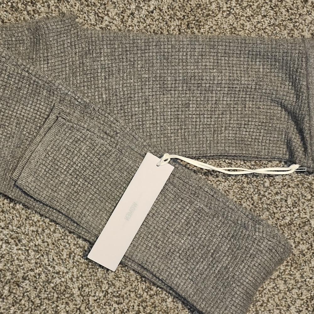 Fear of God, "Essentials" Stylish Leggings, Waffle, Homestead  Heather, M, NWT